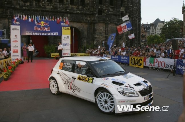VW Motorsport uspešně dokončil Německou rally