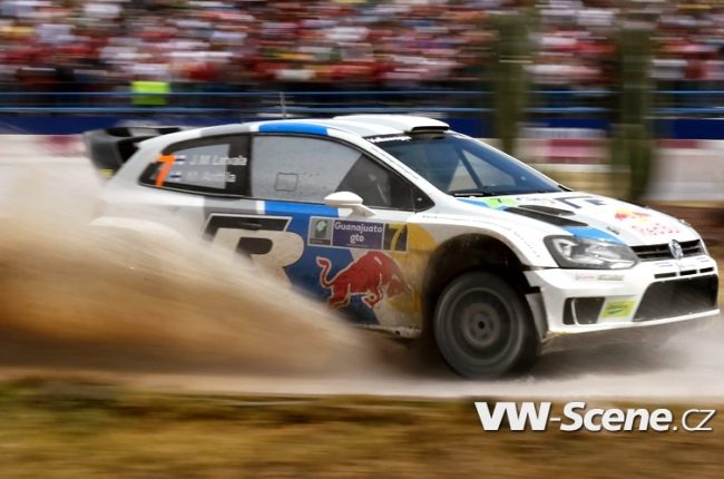 Volkswagen Polo R WRC vítězí v Mexiku