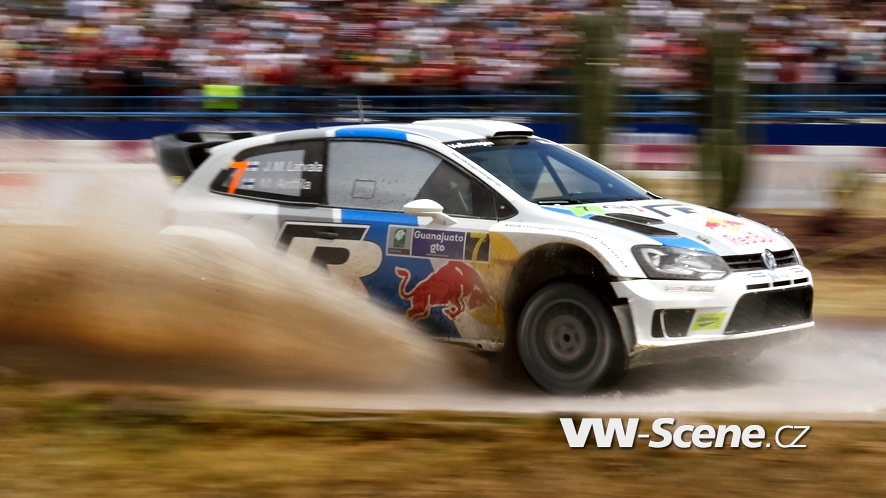 Volkswagen Polo R WRC vítězí v Mexiku