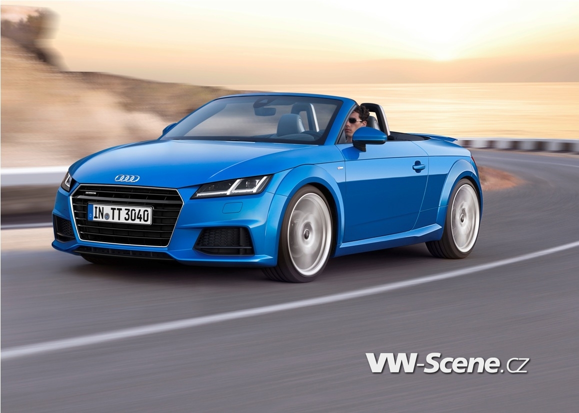 Audi představí v Paříži nové modely TT Roadster a TTS Roadster