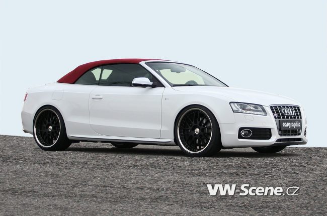 Cargraphic  a  Audi S5 Cabriolet s motorem V6