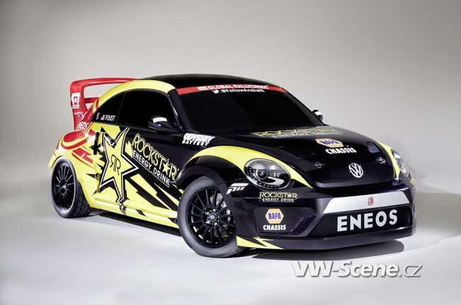 Světová premiéra rallycross-Beetle v Chicagu