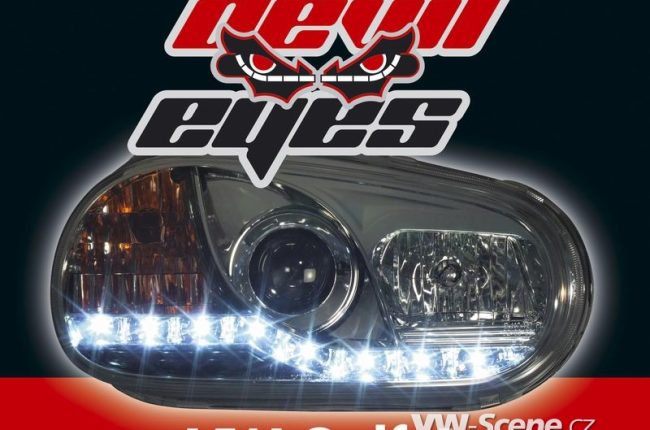 Devil Eyes na VW Golf IV