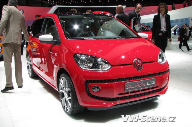 Volkswagen up! na 82. ženevském autosalonu