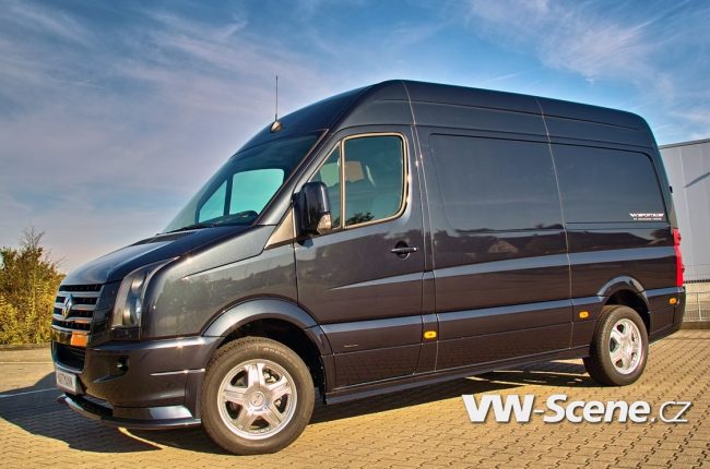Sportovní VW Crafter od VANSPORTS
