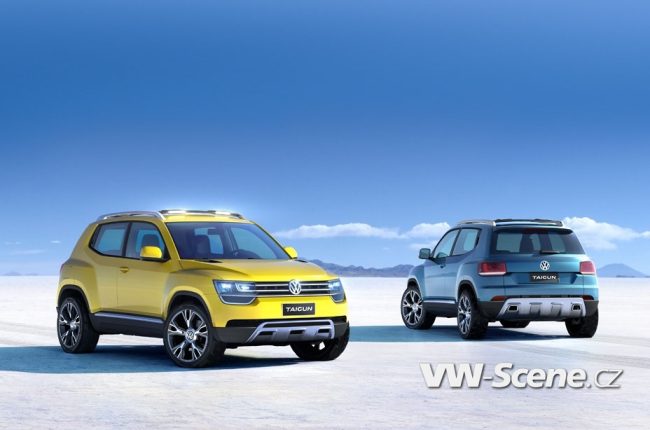 Studie malého SUV Volkswagen Taigun slaví světovou premiéru v Brazílii