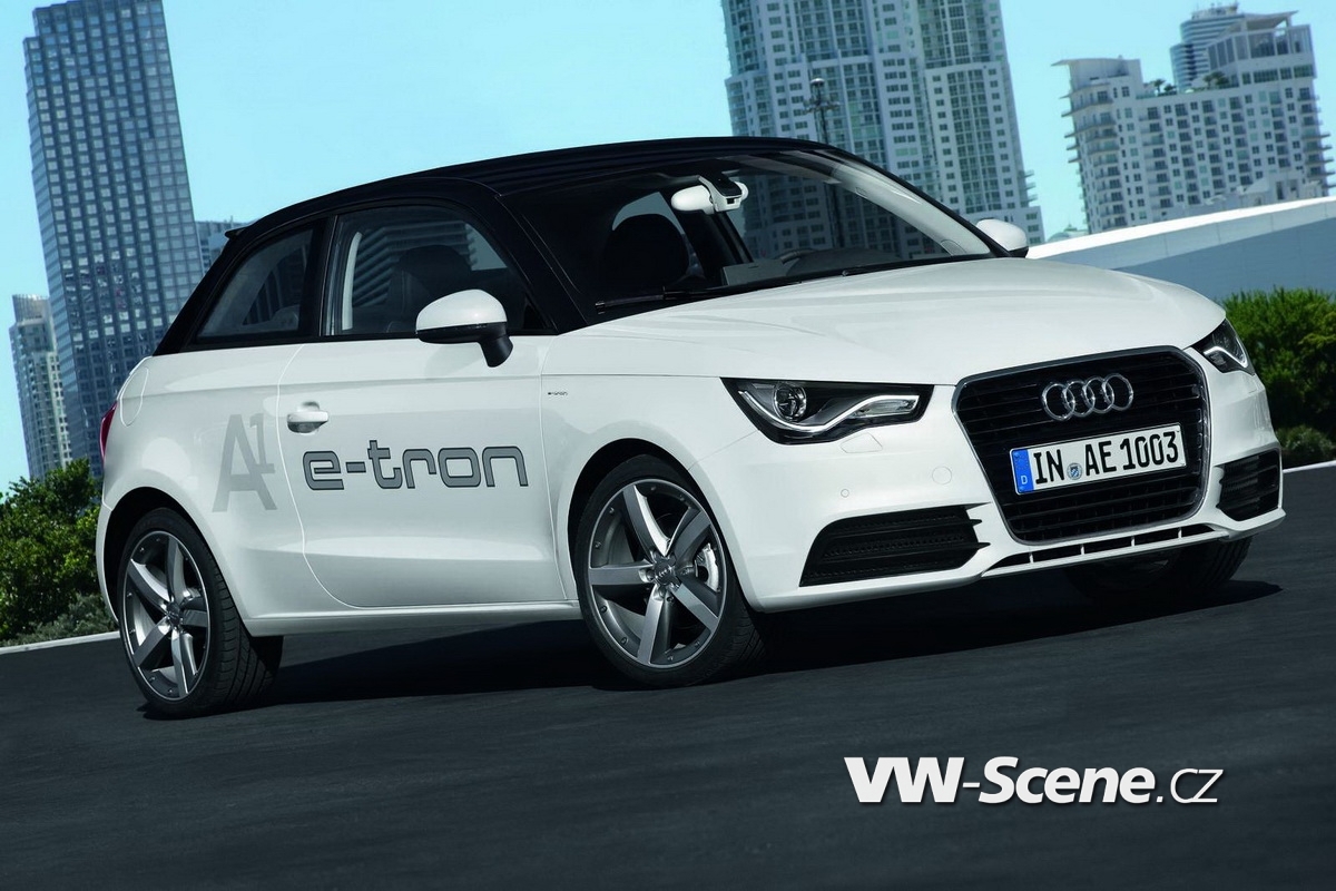 Audi A1 e-Tron v Mnichově