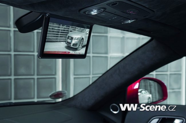 Z motoristického sportu do sériové výroby Audi: digitální zpětné zrcátko