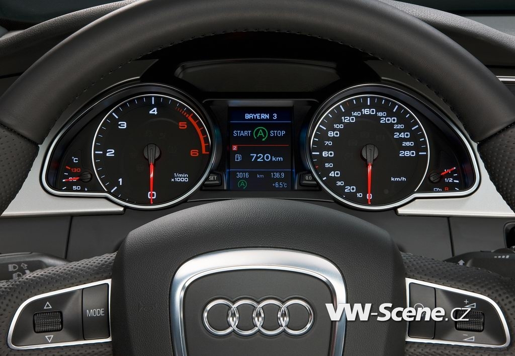 Systém Start-Stop ve vozech Audi