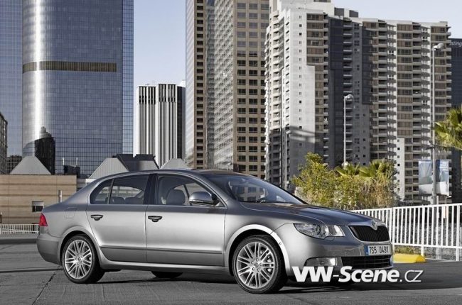 Škoda Superb v nejvyšší výbavové verzi Exclusive