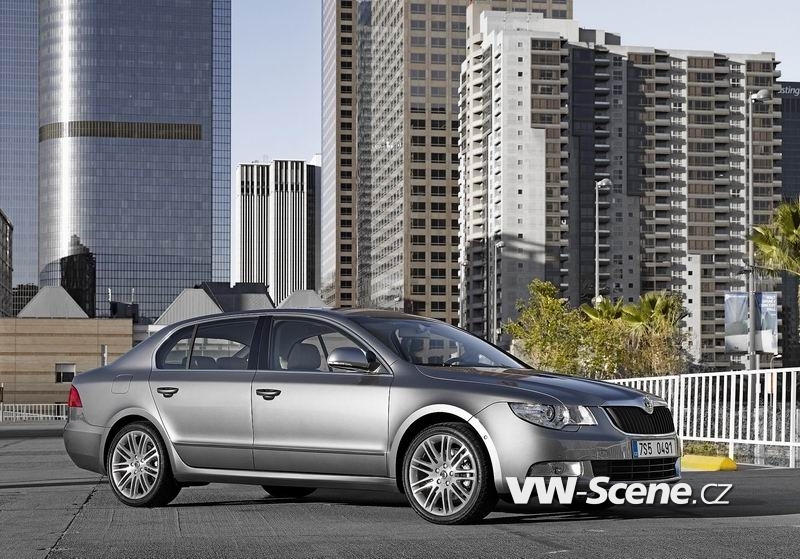 Škoda Superb v nejvyšší výbavové verzi Exclusive