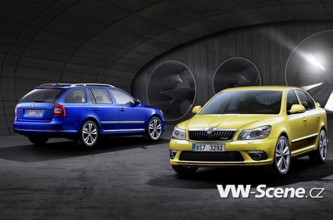 Octavia RS s novou tváří