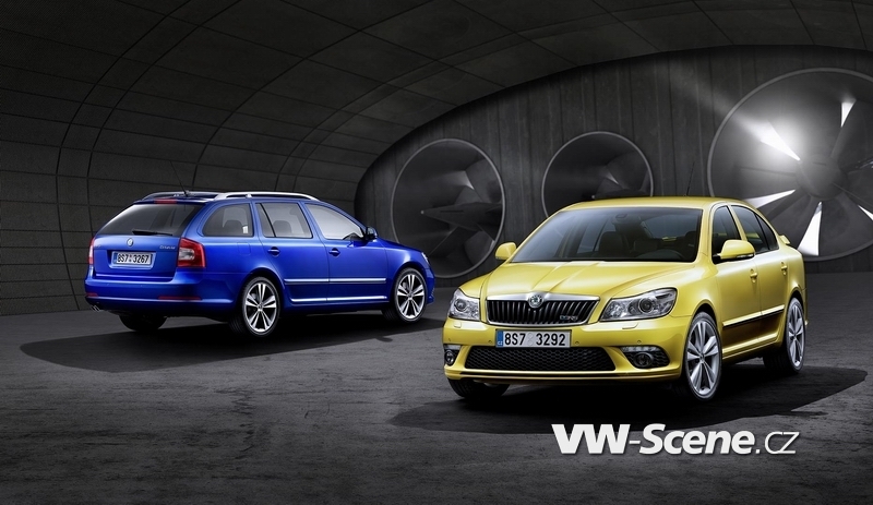 Octavia RS s novou tváří