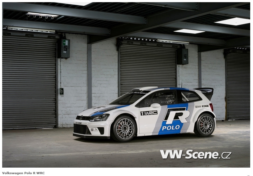 Volkswagen představil testovací podobu Pola R WRC
