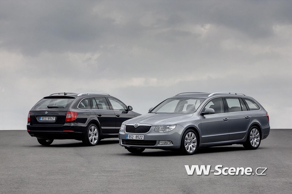 Škoda Superb Combi se představil v celé své kráse