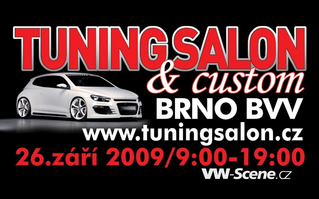Tuning&Custom Salon Brno 2009 – pozvánka