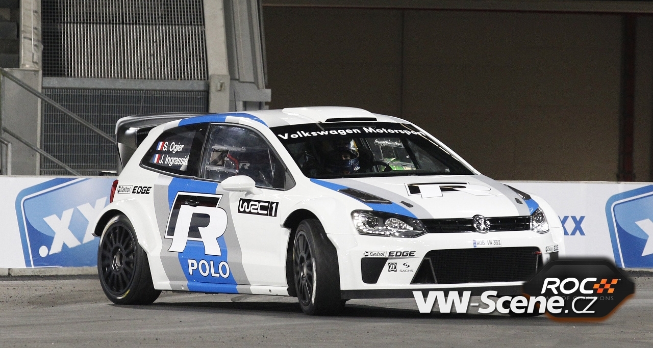 Sébastien Ogier a tým Volkswagen Motorsport.