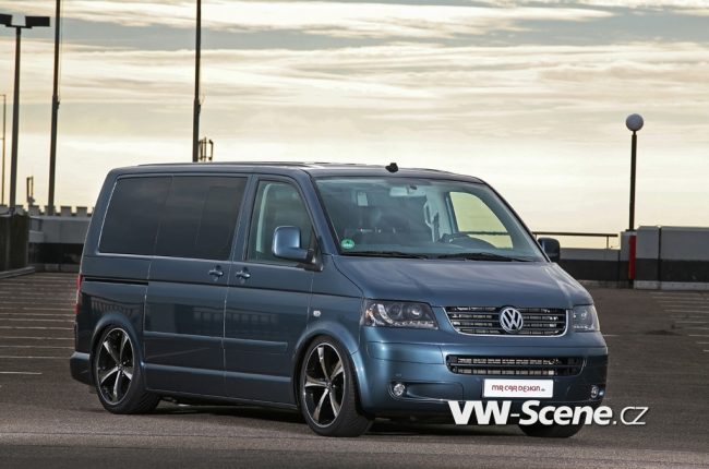 VW T5 s inteligentním vzduchovým podvozkem od MR Car Design