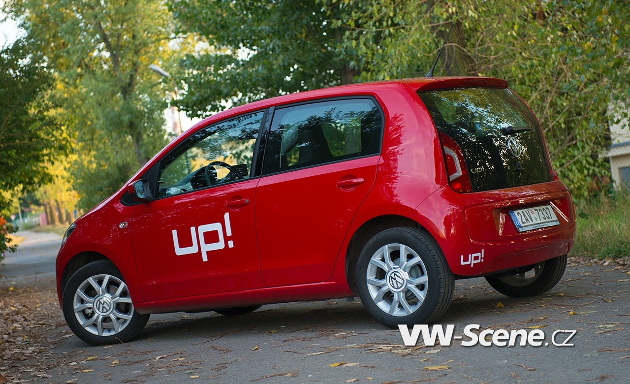 Volkswagen UP – VW-Scene testuje