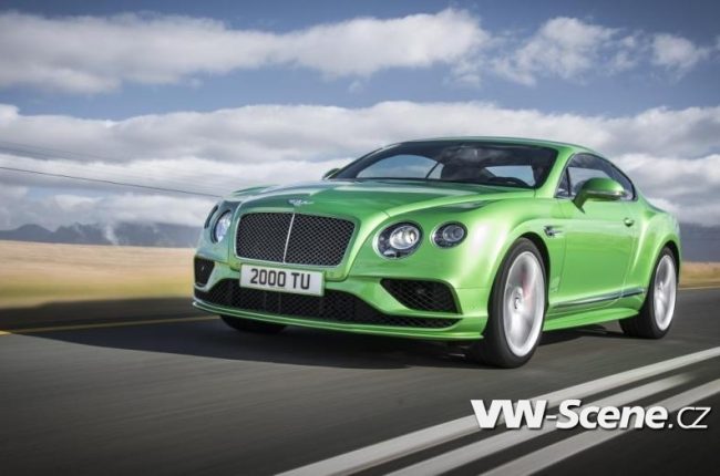 Bentley Continental GT pro Ženevu