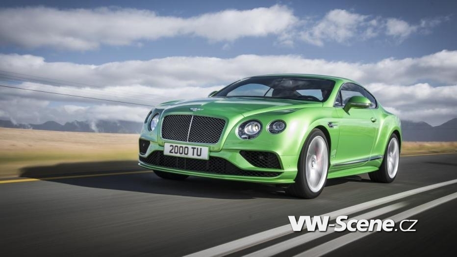 Bentley Continental GT pro Ženevu