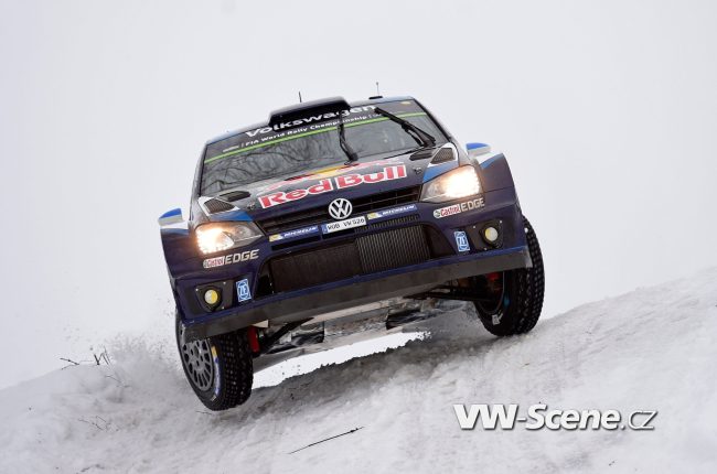 Ogier z týmu Volkswagen zvítězil ve Švédsku