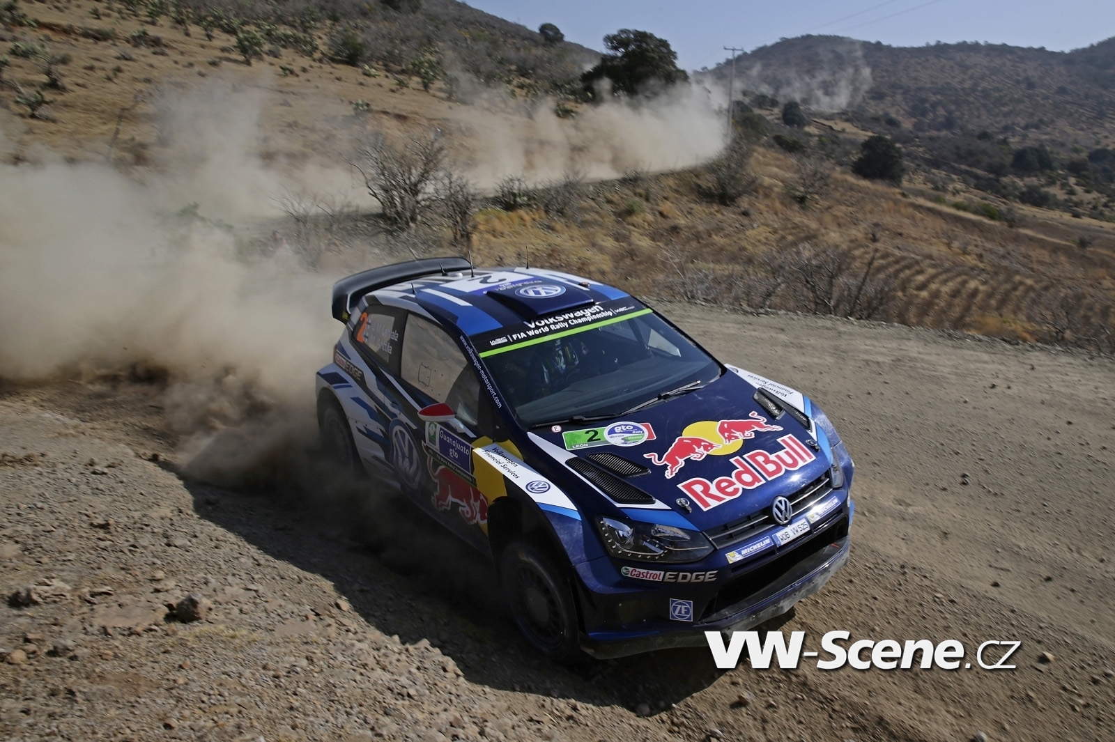 Volkswagen Polo R WRC s posádkou Ogier/Ingrassia vítězí v Mexiku