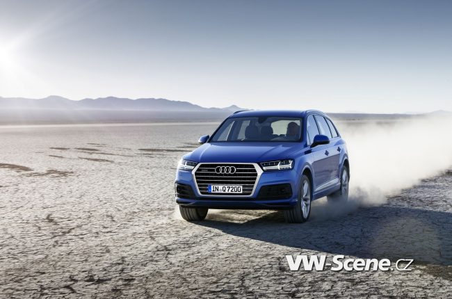 Audi Q7 ve startovních blocích