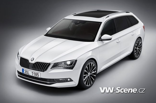 Škoda Superb Combi oficiálně!