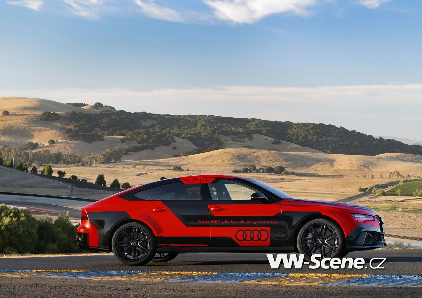 Audi RS 7 a piloted driving