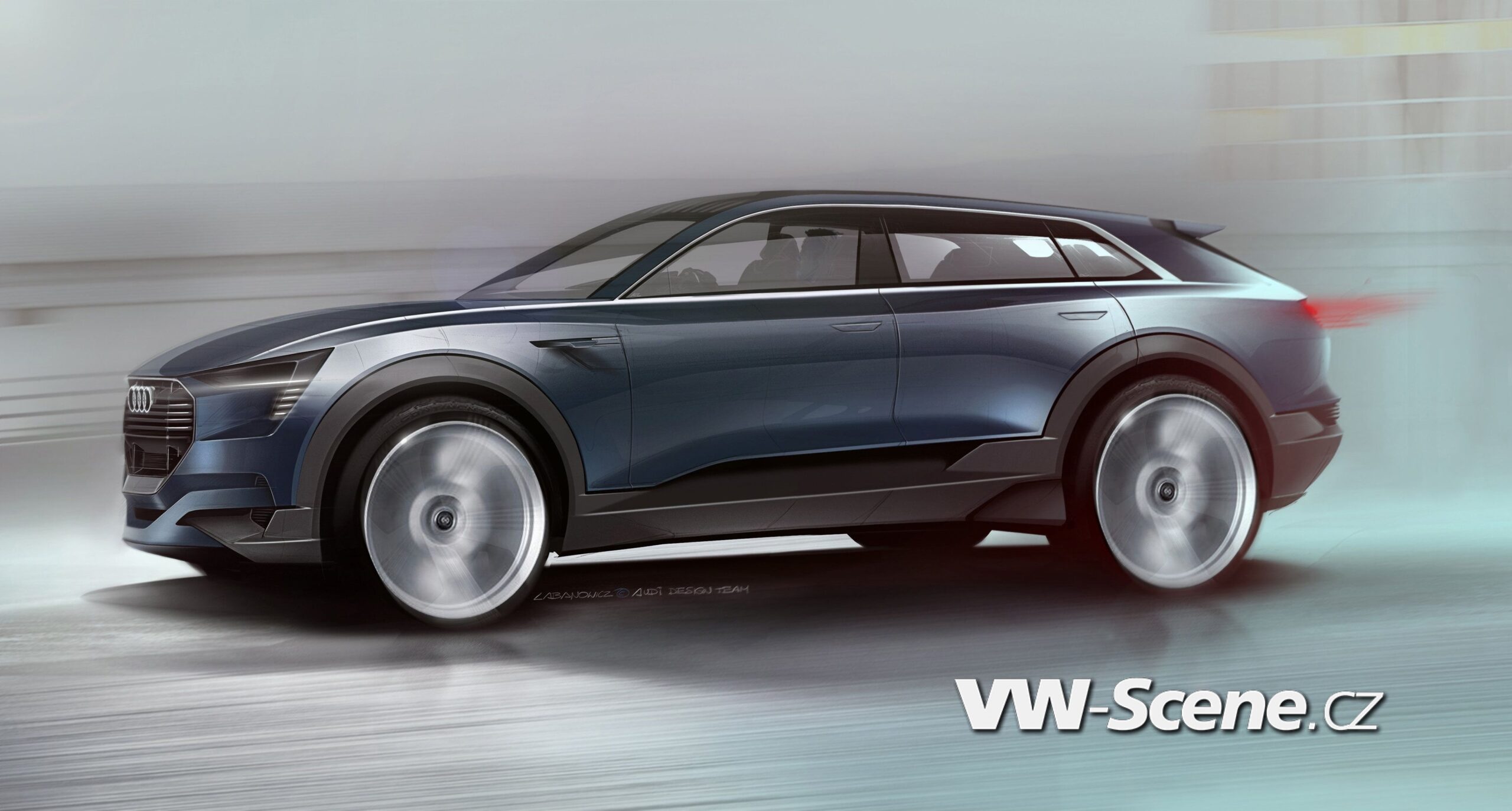 Výhled na sériovou výrobu – Audi e-tron quattro concept na IAA 2015