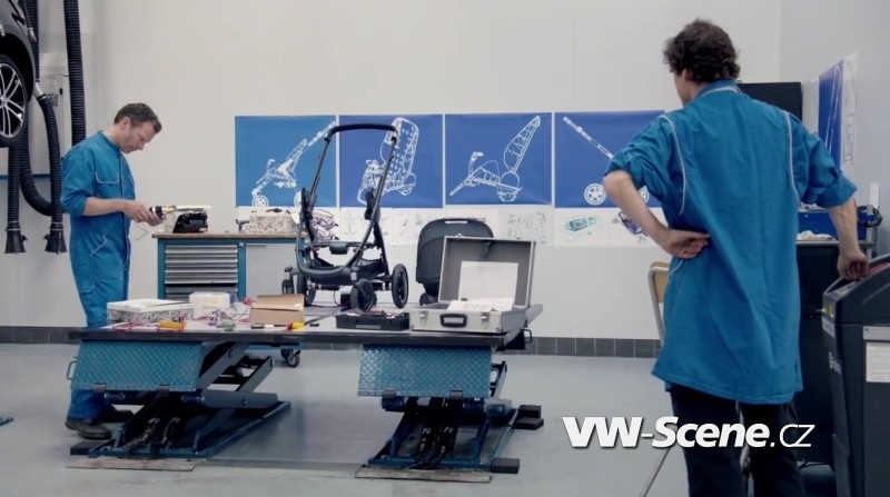 Kočárek od Volkswagenu