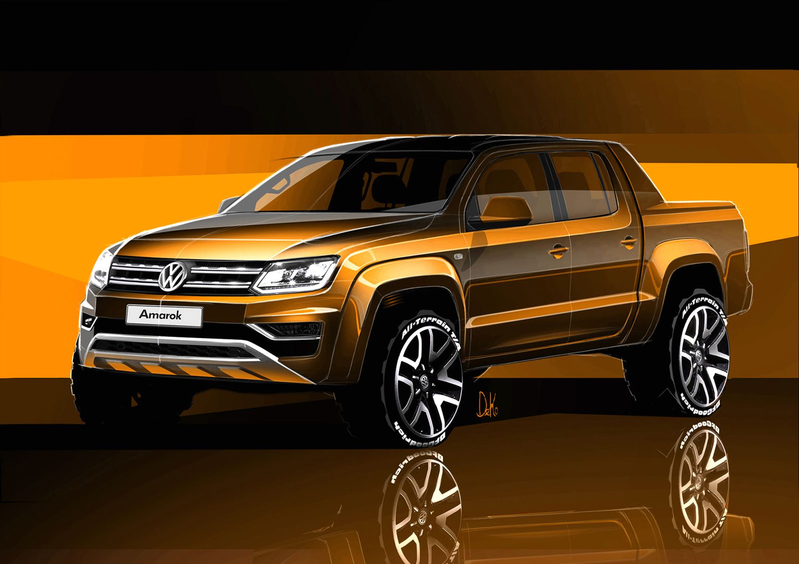 Prémiový Volkswagen pick-up Amarok