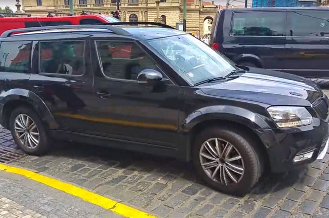Škoda testuje nové SUV přímo v ulicích Prahy