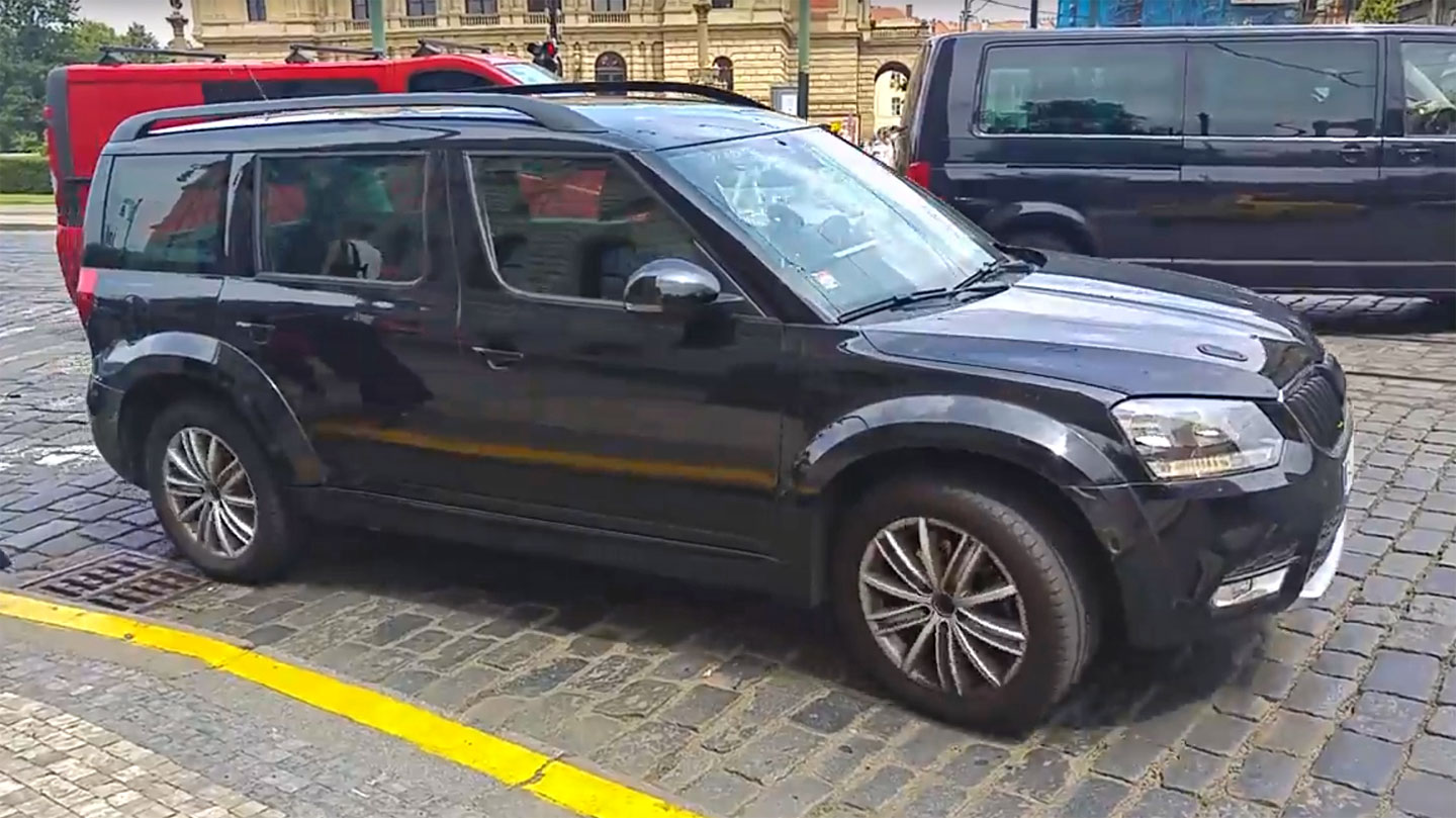 Škoda testuje nové SUV přímo v ulicích Prahy