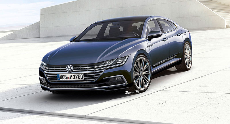 Volkswagen CC: bude sériová verze takto drsná?