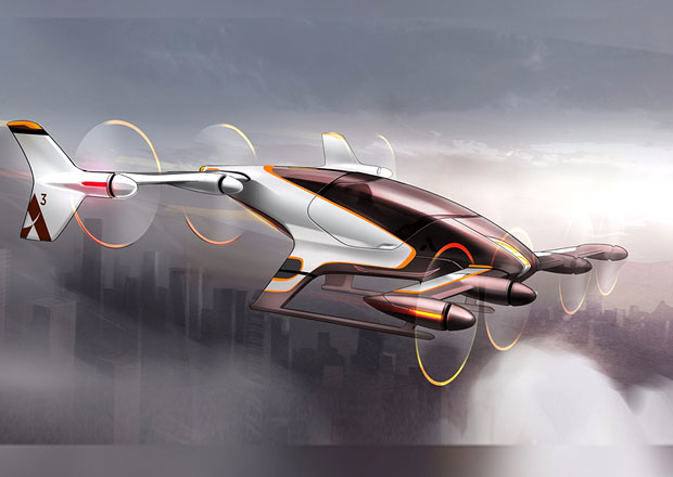 Aerotaxi je již reálným projektem