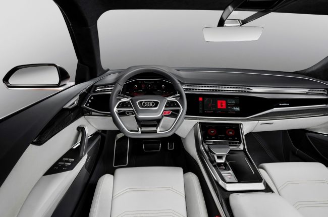Audi představuje studii Audi Q8 sport concept s integrovaným operačním systémem Android