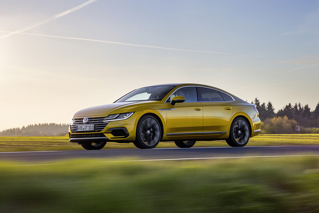 Nový Volkswagen Arteon získal nejlepší hodnocení s 5 hvězdičkami v testech Euro NCAP