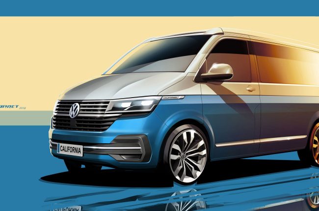 Volkswagen zveřejnil první skici nového modelu California 6.1